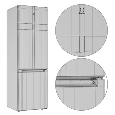 Refrigerator Indesit DF 5200 W — Ver 3
