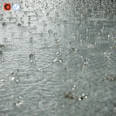 Splashes of raindrops — Ver 1