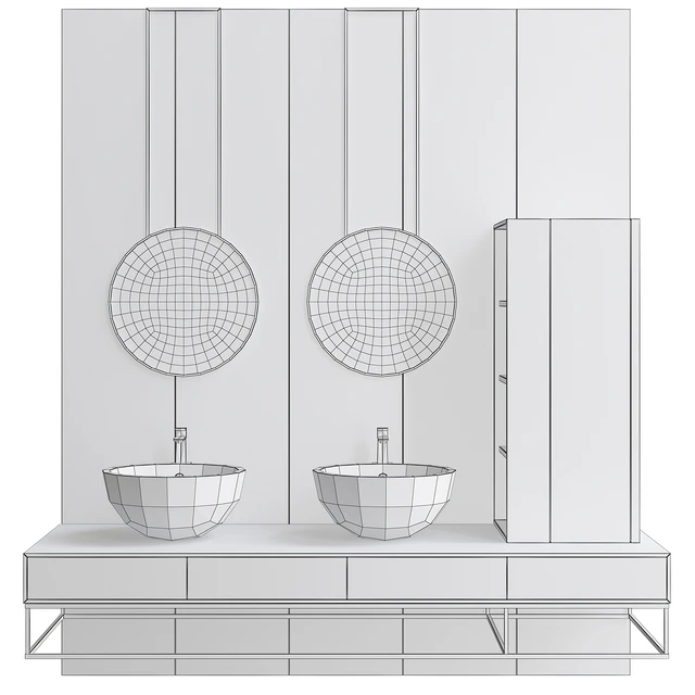 Washbasins Furniture №8 — Скачать