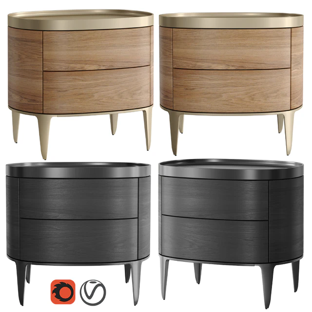 Poliform Gentleman Night Table — Скачать