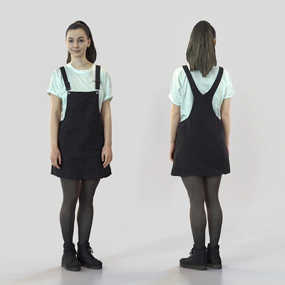 3d scan woman 6 — Ver 1