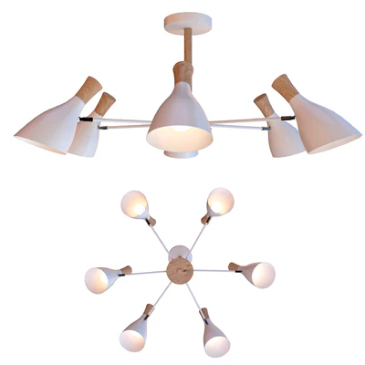 Scandinavian style chandelier with aliexpress — Ver 1