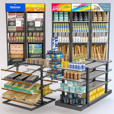 Jc Grocery Display Rack Collection — Ver 1