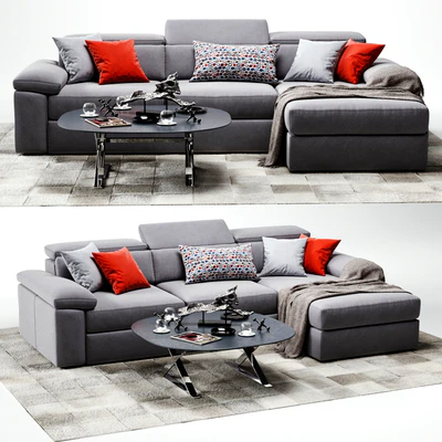 VAVICCI Diamante Corner Sofa — Ver 1
