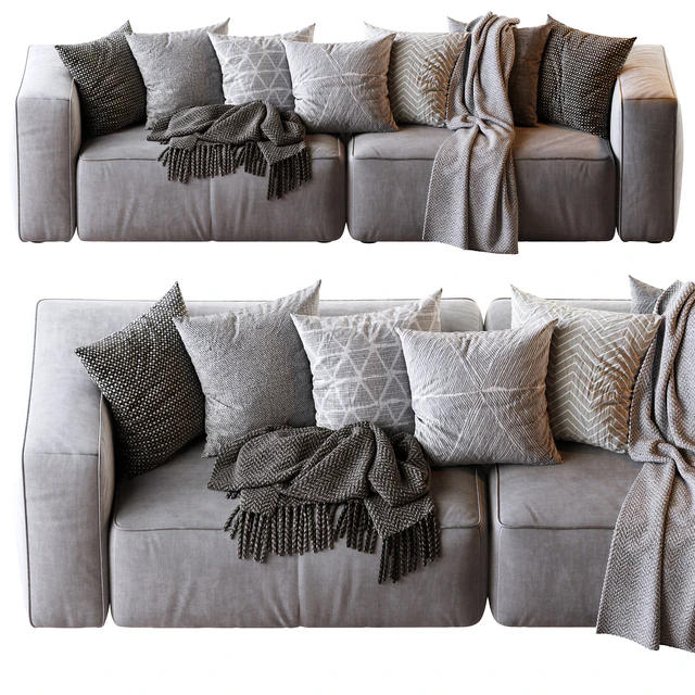 Мello Taos Brown Right Arm Corner Sectional — Скачать