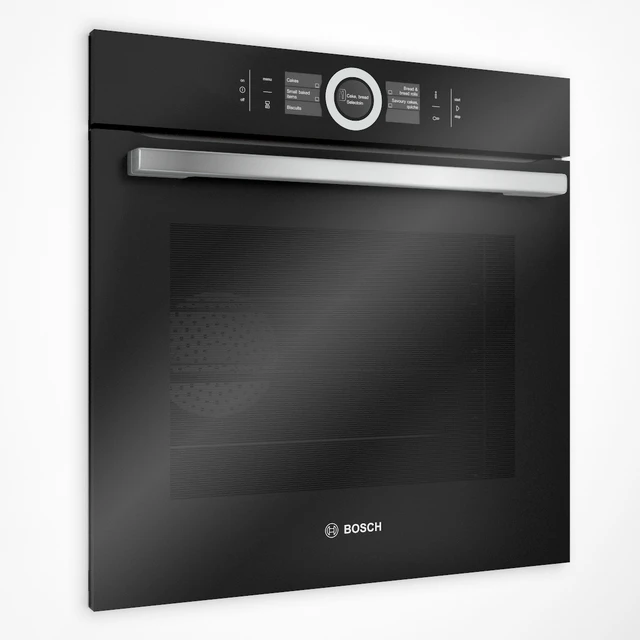 Bosch built-in oven HBG6764S6B black Serie 8 — Скачать