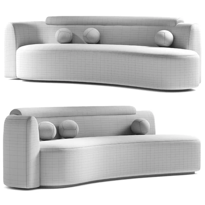 Wave sofa by Daniel Boddam — Ver 2
