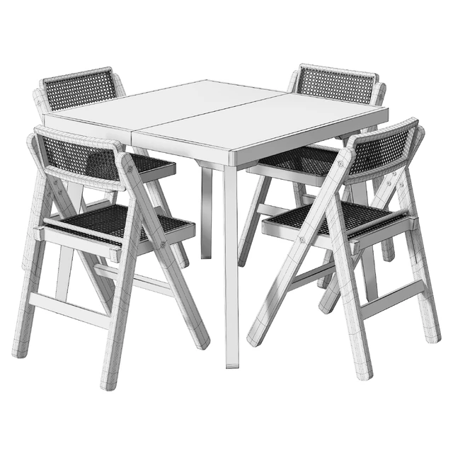 Table and chairs by H&M — Descargar