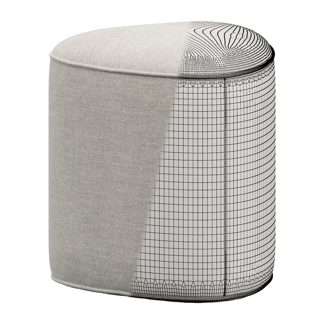 Pebble Ottoman — Скачать