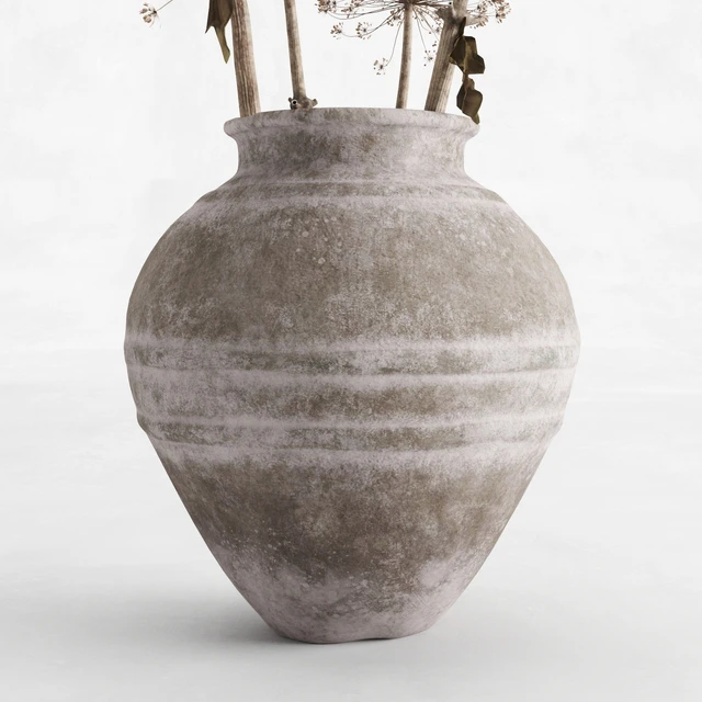 Hogweed in a clay vase — Descargar