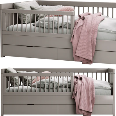 Childroom LIT ENFANT VIVIEN GRIS — Ver 4