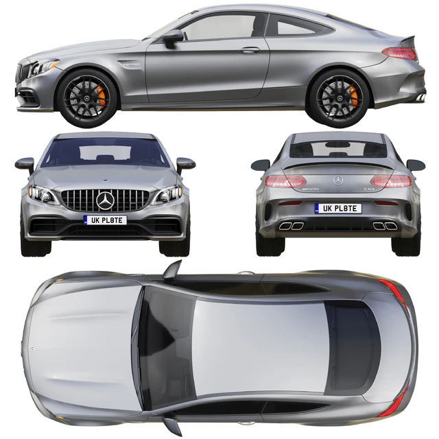 Mercedes-Benz C63 Coupe 2020 — Descargar