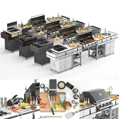 OCQ Modular Barbecue — Ver 1