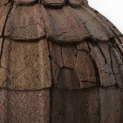 Roof Tile Materials 49- Concrete Roofing by Sbsar generator | Seamless, Pbr, 4k — Вид 4
