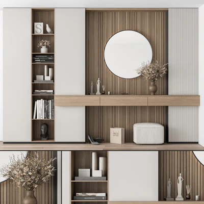 Hallway 27 - White and Wood Entrance — Ver 1