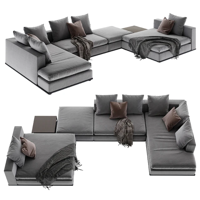 Диван Minotti Powell 5 — Скачать