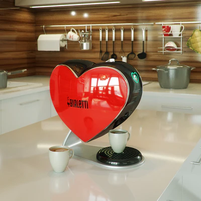 Capsule coffee maker Bialetti Cuore CF80 — Ver 2