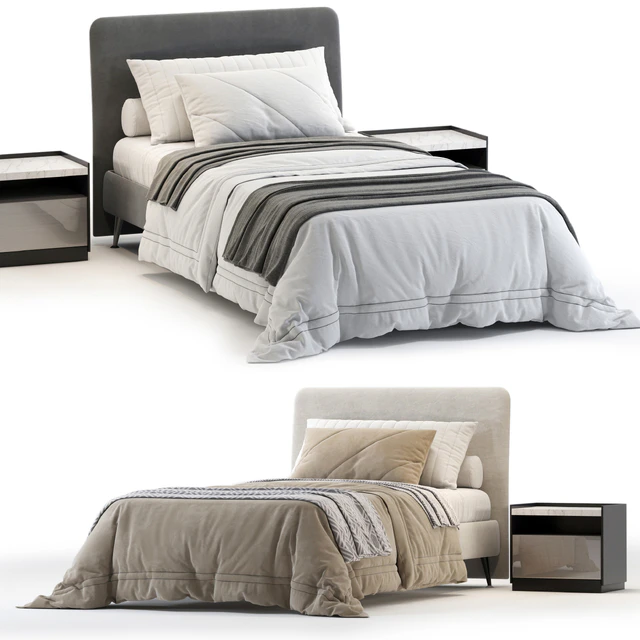 Bonaldo tonight single Bed — Descargar
