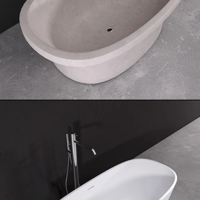 Bath collection Antonio Lupi (4 Bath) — Ver 3