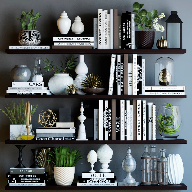 Black and white decor set 2 — Скачать