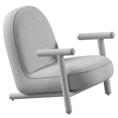 SLEIGH ARMCHAIR — Вид 4