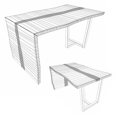 Slab table - river number 2 — Ver 5