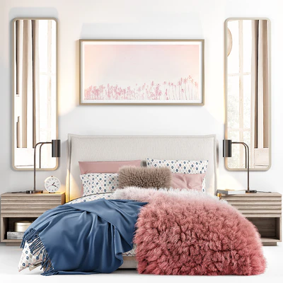 RH Sloane Upholstered Bed — Вид 1