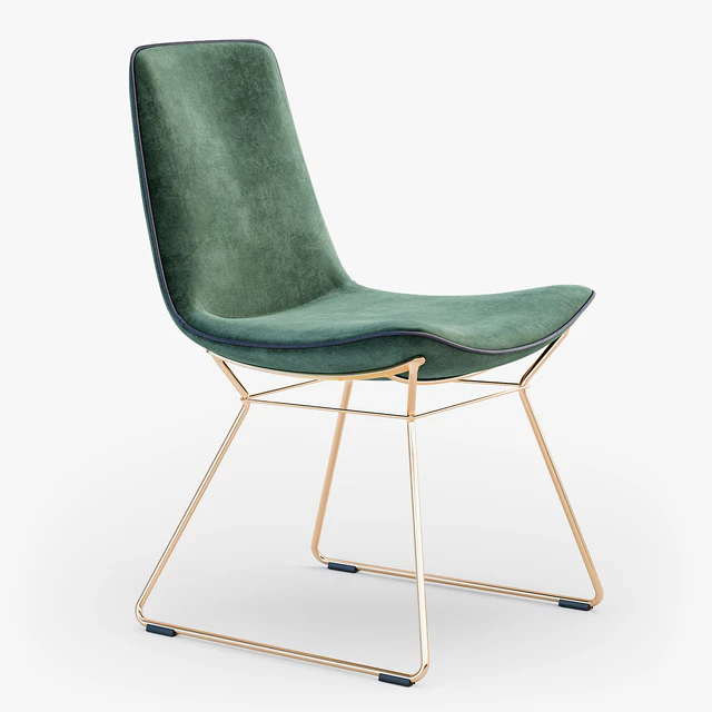 Freifrau Amelie chair basic wire frame — Скачать