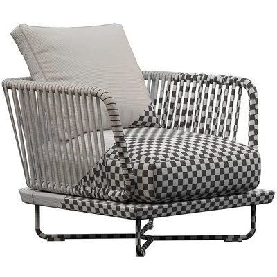 Sunray armchair Minotti outdoor — Вид 5