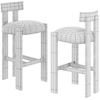 Bar stool Loc by Stahl and Band — Ver 4