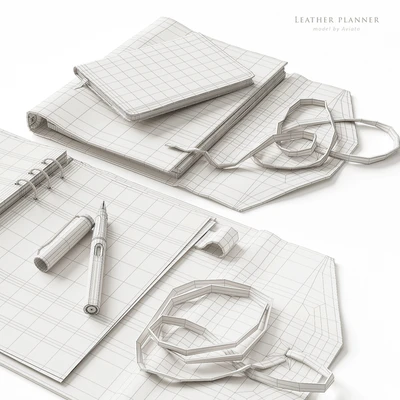 Leather planner — Вид 2