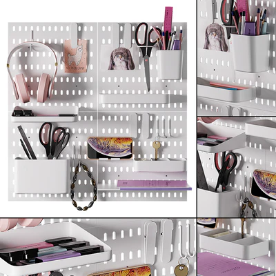 Wall stationery organizer — Ver 6