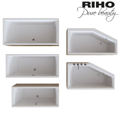 RIHO baths + Newform bath/shower mixer — Вид 1