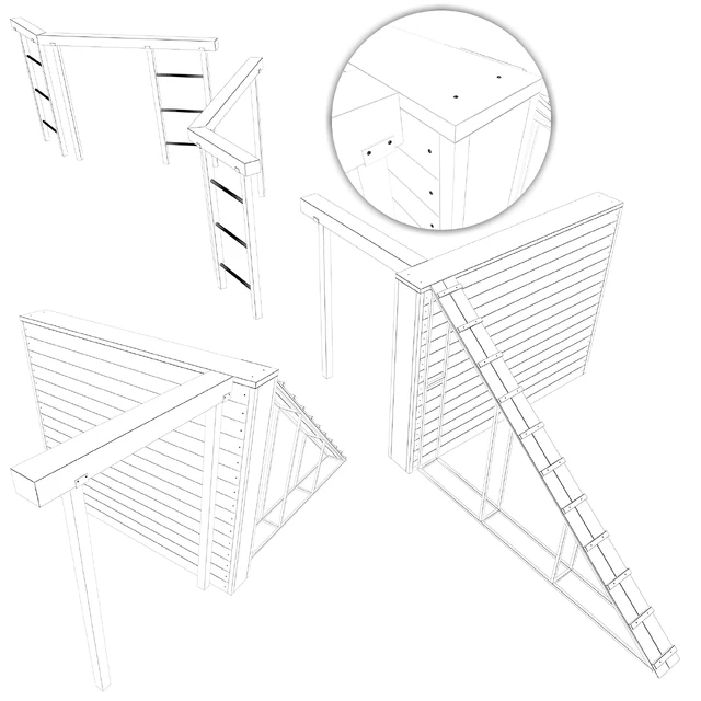 Obstacle course with rubber crumb coating — Download