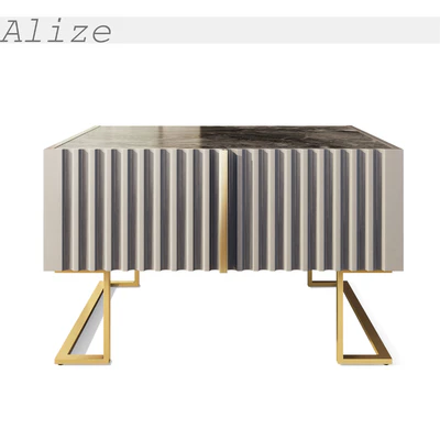 Bedside table Art Deco set. Nightstand Flora, Alize, Loca, Boss by Vivense — View 3