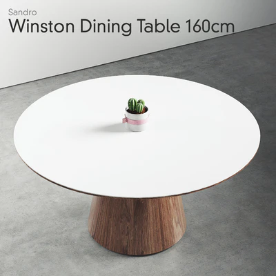 Winston Dining Table Sandro Veneer 63" — Вид 3