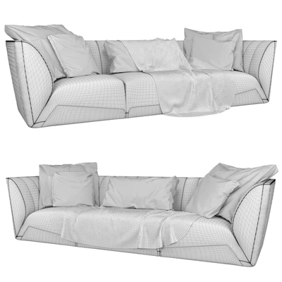 The three-seater sofa Sepang - Tonino Lamborghini — Вид 3