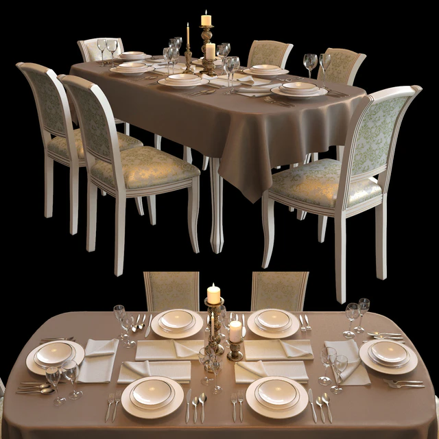 Table and chairs — Descargar