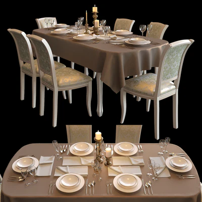Table and chairs — Ver 1