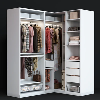 Гардероб угловой Ikea Pax — Вид 1