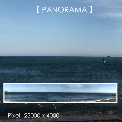 Set of panoramas of the sea — Ver 1