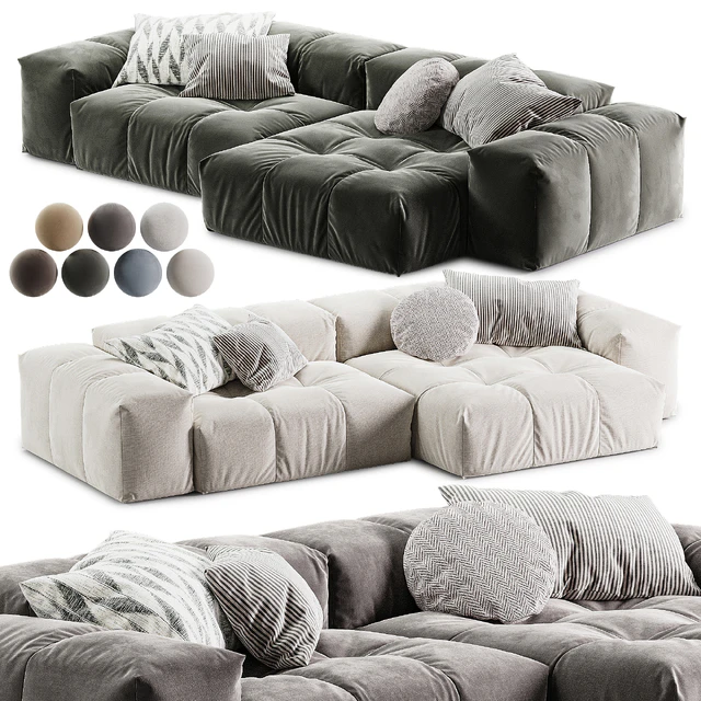 Pixel Corner Sofa | Saba — Скачать