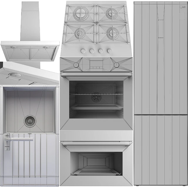 Set of kitchen appliances — Descargar