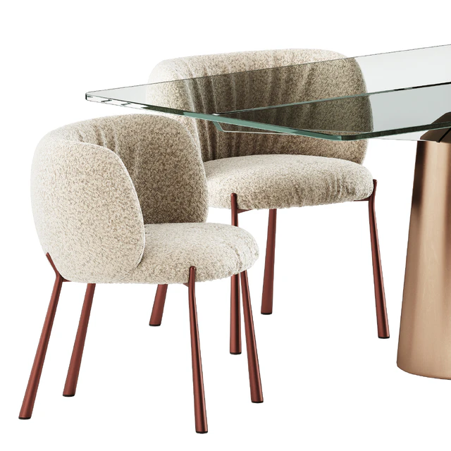 Mys Chairs and Spike Table by Midj — Скачать
