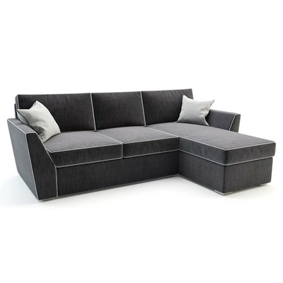 Sofa with chaise longue — Ver 1