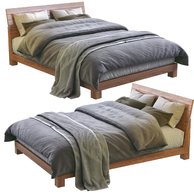 Dondra teak queen bed — Descargar