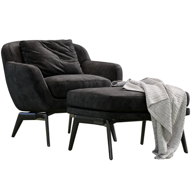 Armchair Belt By Minotti — Descargar