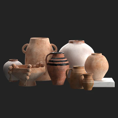 Solis Terracotta Vases (Pottery Barn) — Ver 1