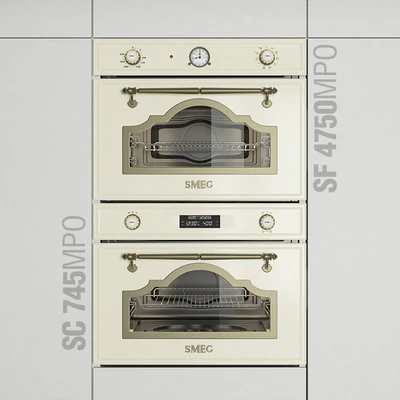 Smeg Cortina SF4750MPO - SC745MPO Microwave Oven — Скачать