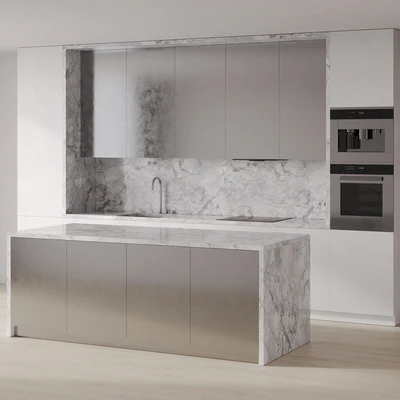 Kitchen with Metallic — Вид 1